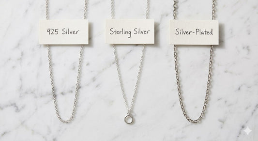 925 Silver vs. Sterling Silver vs. Silver-Plated: What You're Actually Buying
