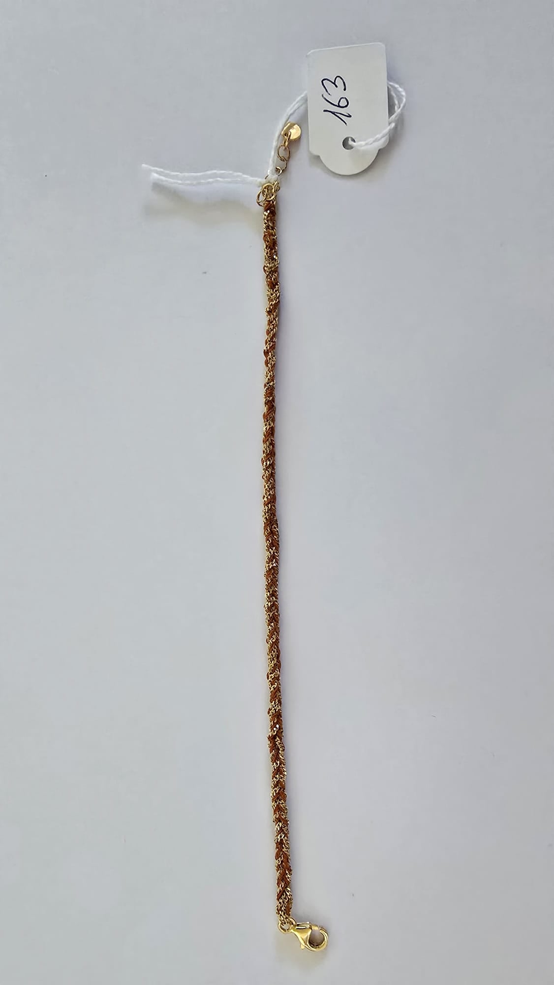 Woven Wire Bracelet - Gold-Plated Sterling Silver 925