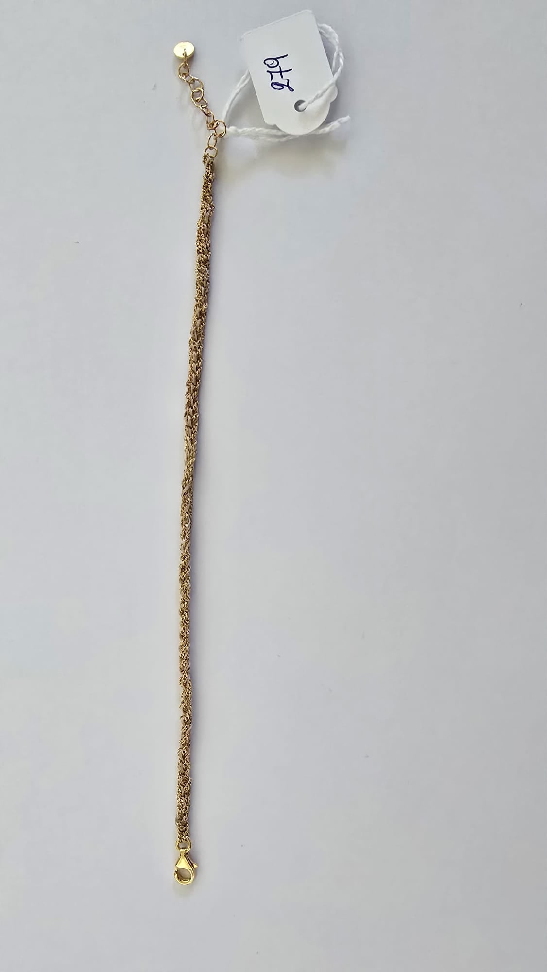 Woven Wire Bracelet - Gold-Plated Sterling Silver 925