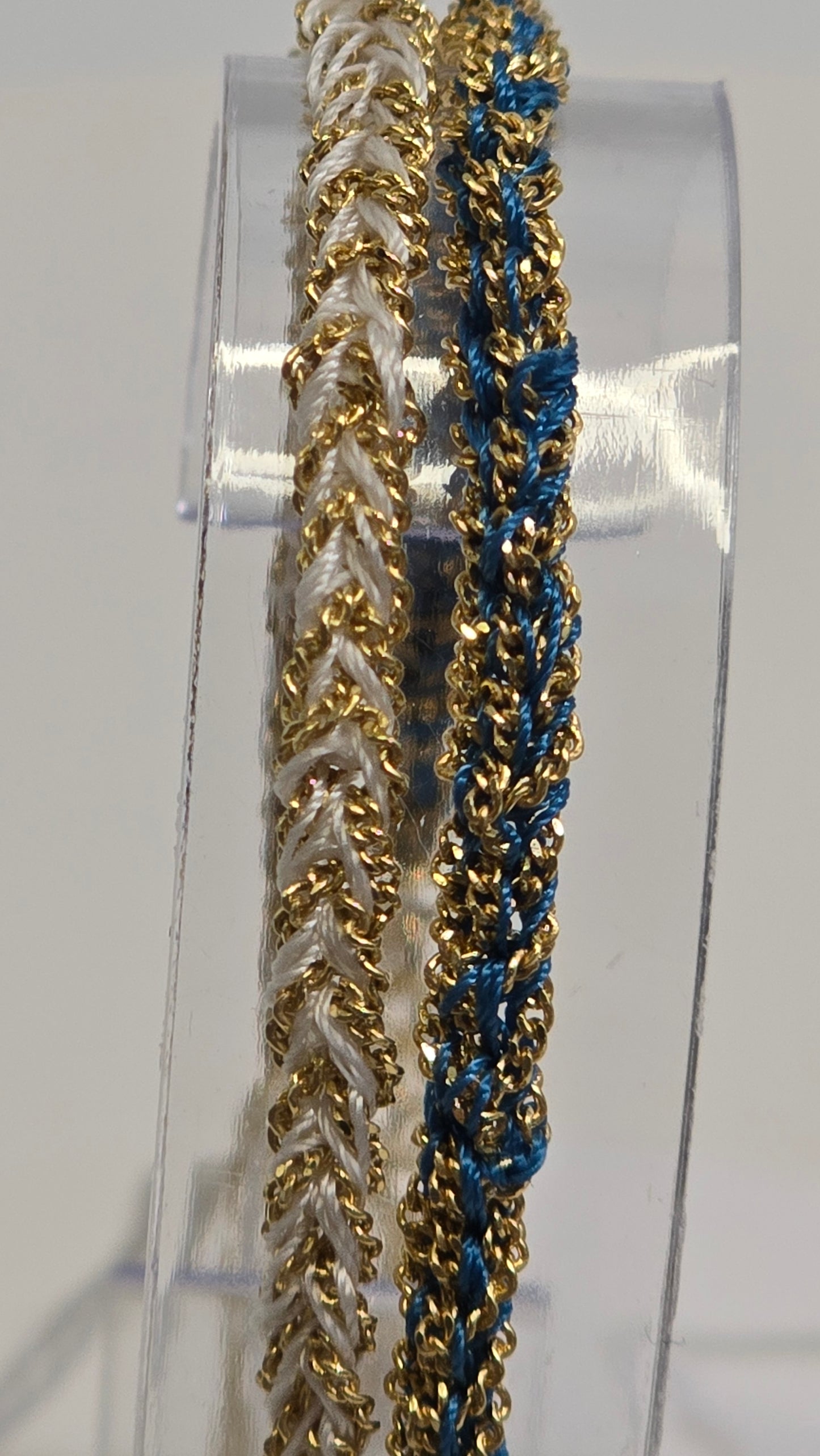 Woven Wire Bracelet - Gold-Plated Sterling Silver 925