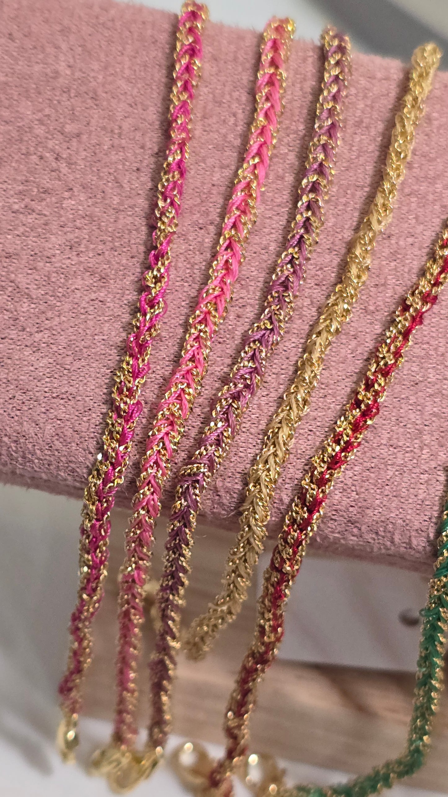 Woven Wire Bracelet - Gold-Plated Sterling Silver 925
