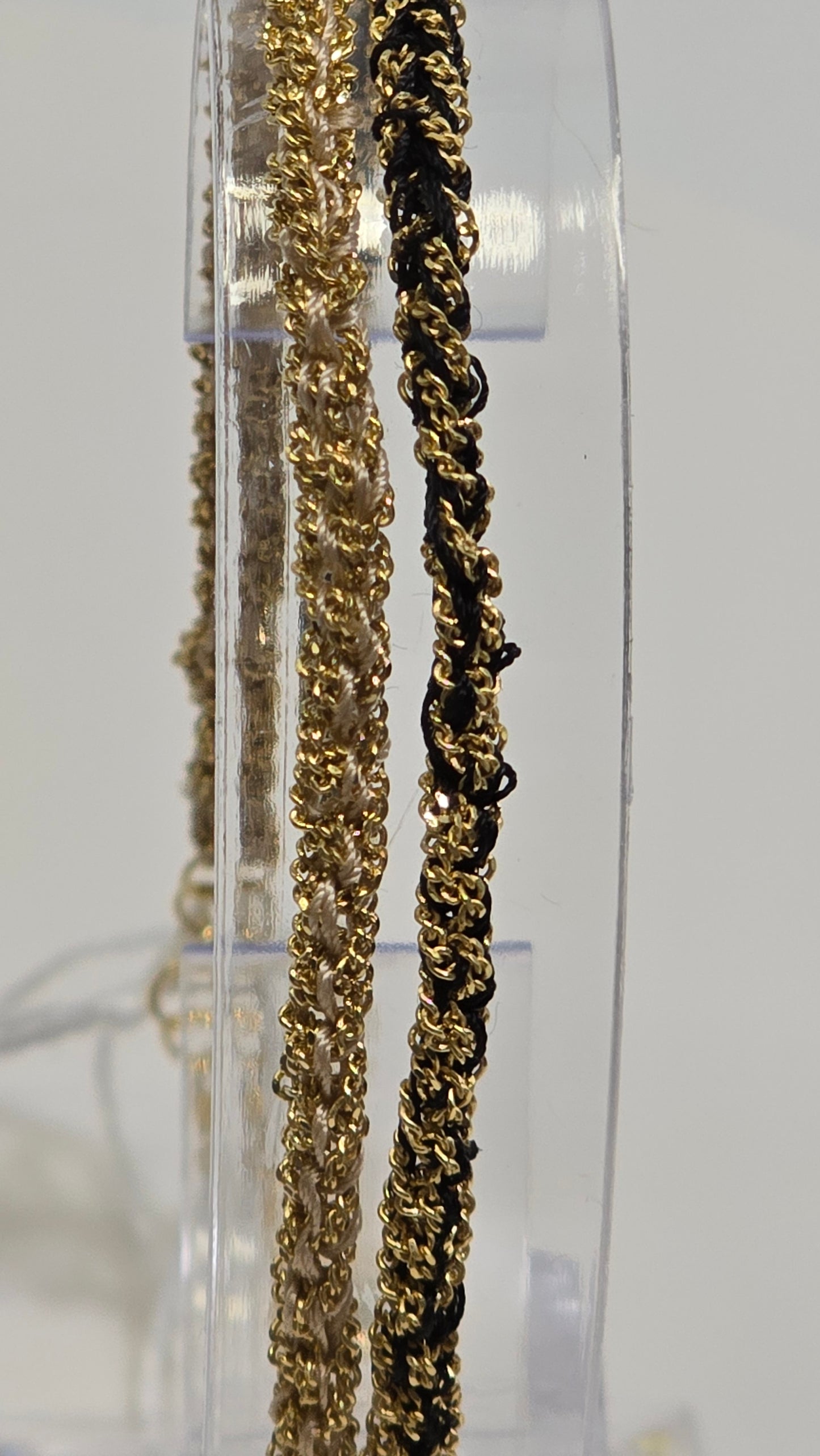 Woven Wire Bracelet - Gold-Plated Sterling Silver 925