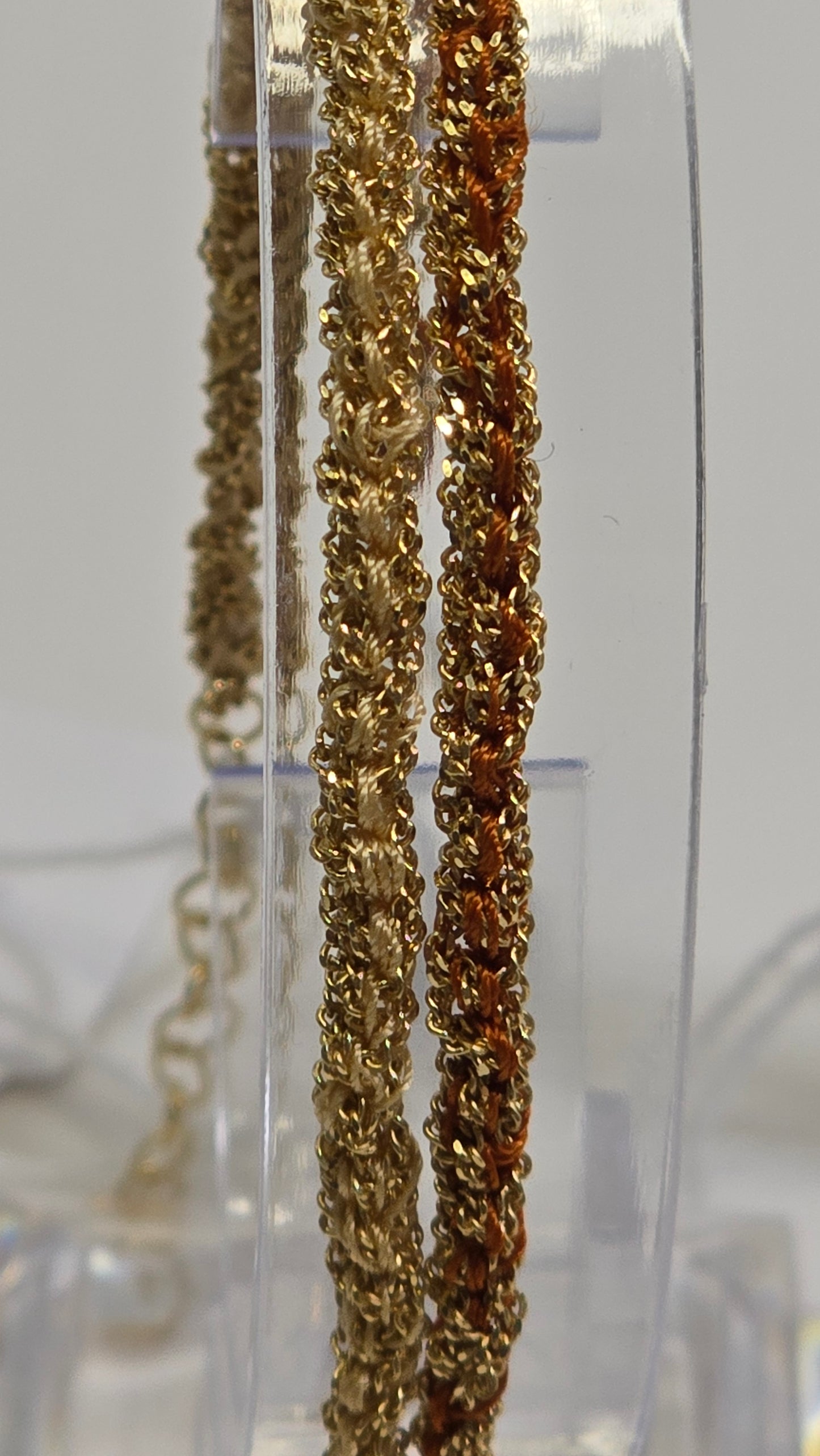 Woven Wire Bracelet - Gold-Plated Sterling Silver 925
