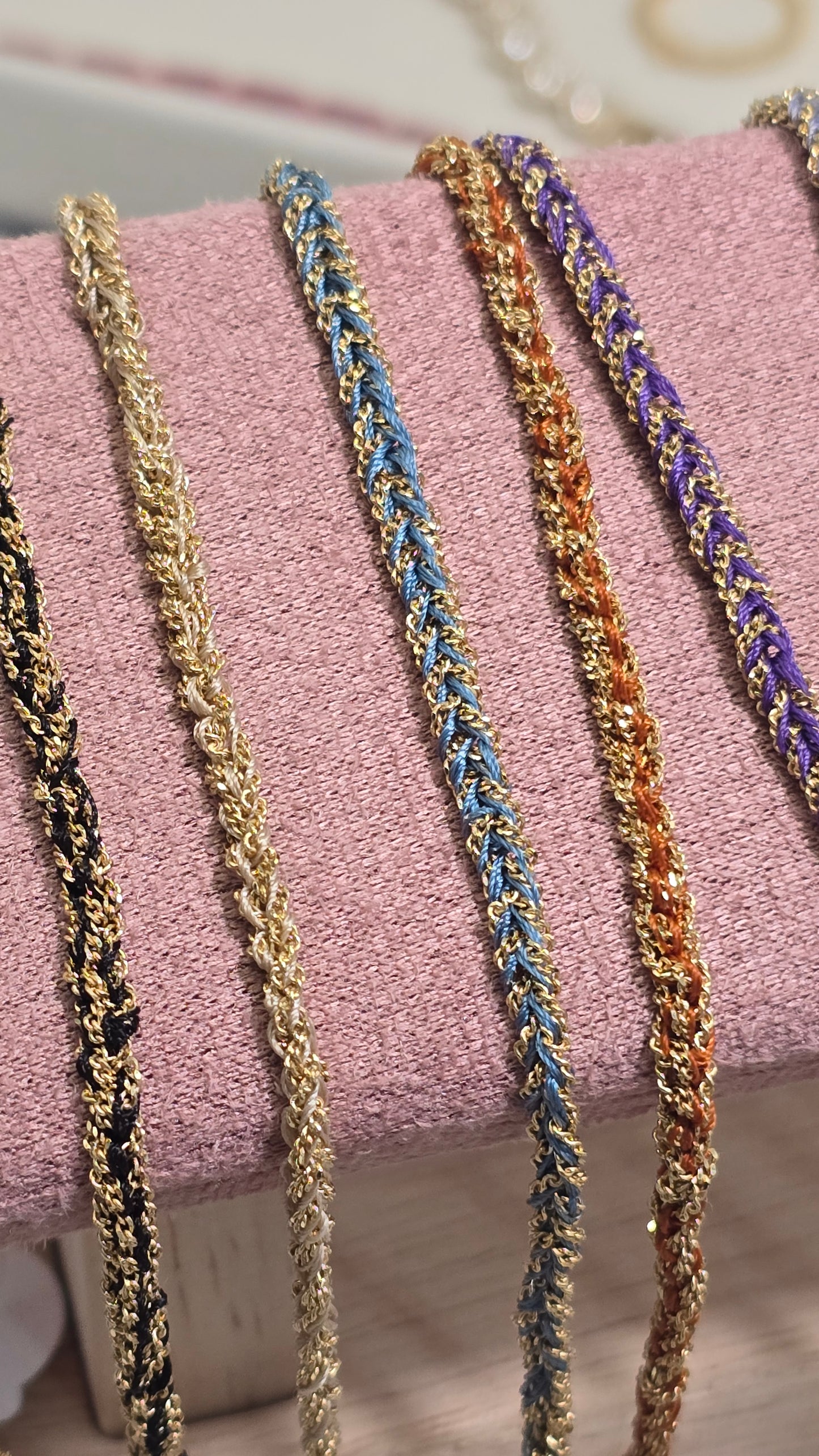 Woven Wire Bracelet - Gold-Plated Sterling Silver 925