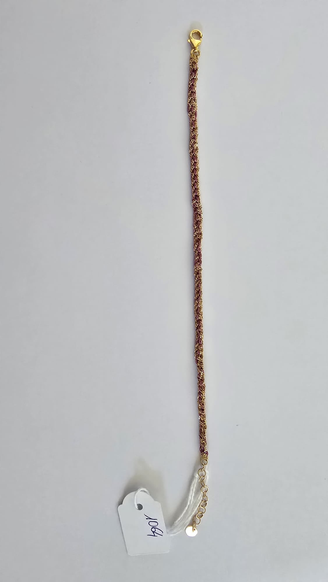 Woven Wire Bracelet - Gold-Plated Sterling Silver 925