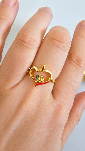 The Coquí Heart Ring - Entre Mundos