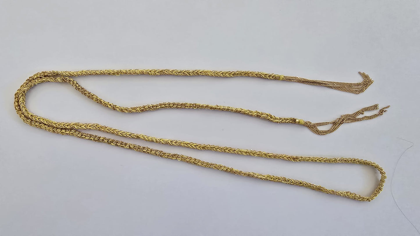 Woven Wire Bracelet - Gold-Plated Sterling Silver 925
