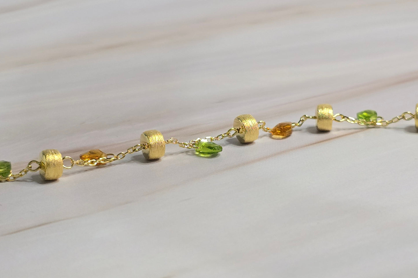 Crystal Bracelet in Gold Finish — Luminae